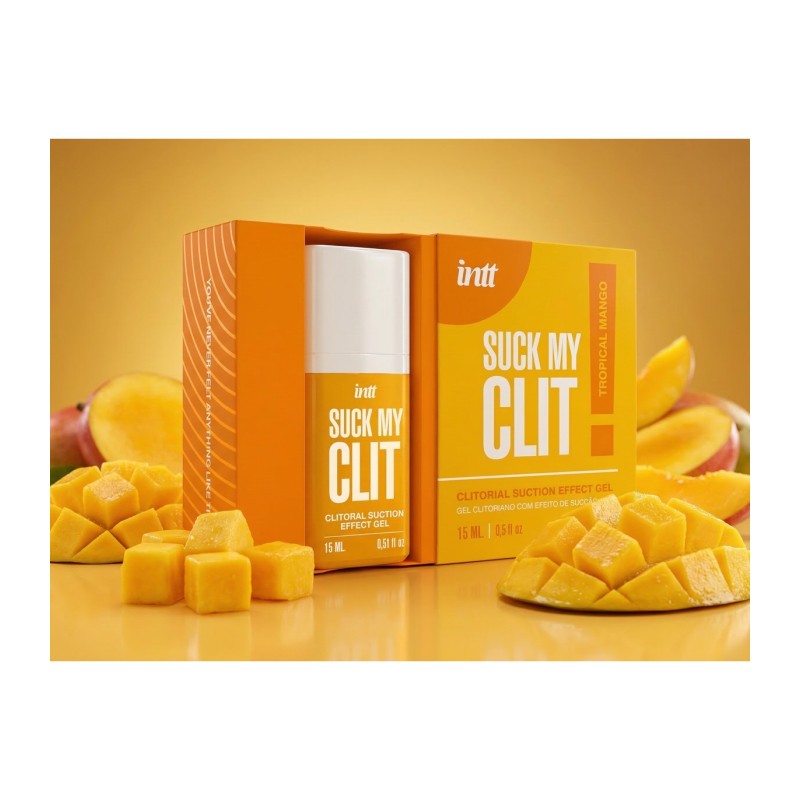INTT - Gel stimulant clitoridien Mangue - SUCE MON CLIT 15 ML