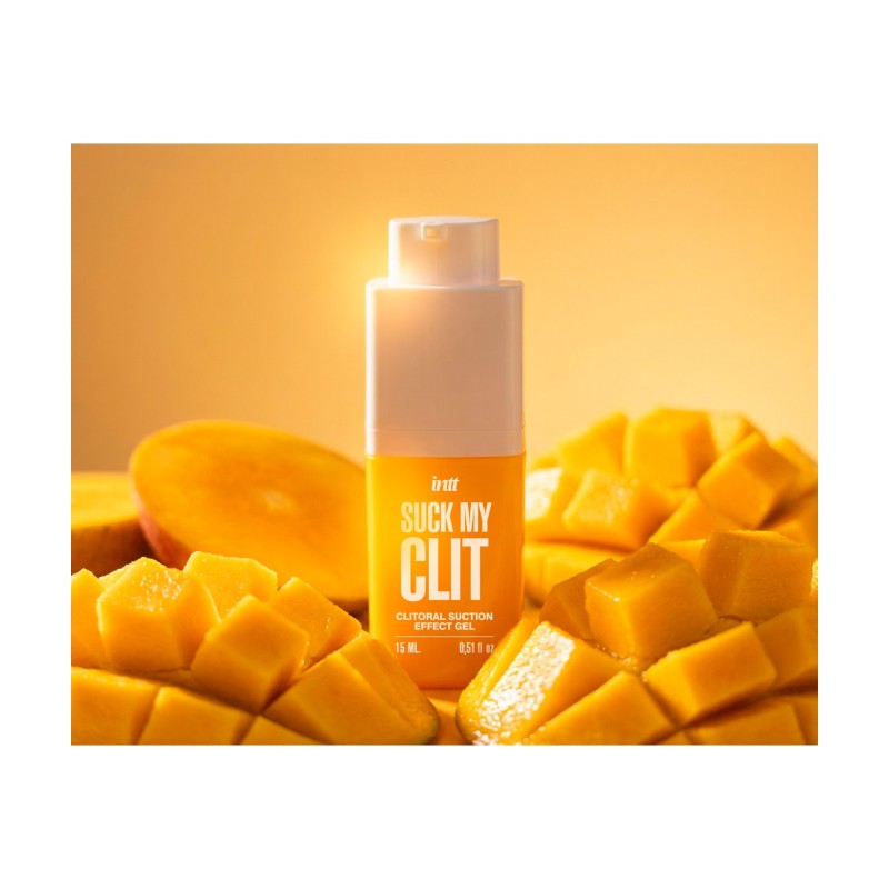 INTT - Gel stimulant clitoridien Mangue - SUCE MON CLIT 15 ML
