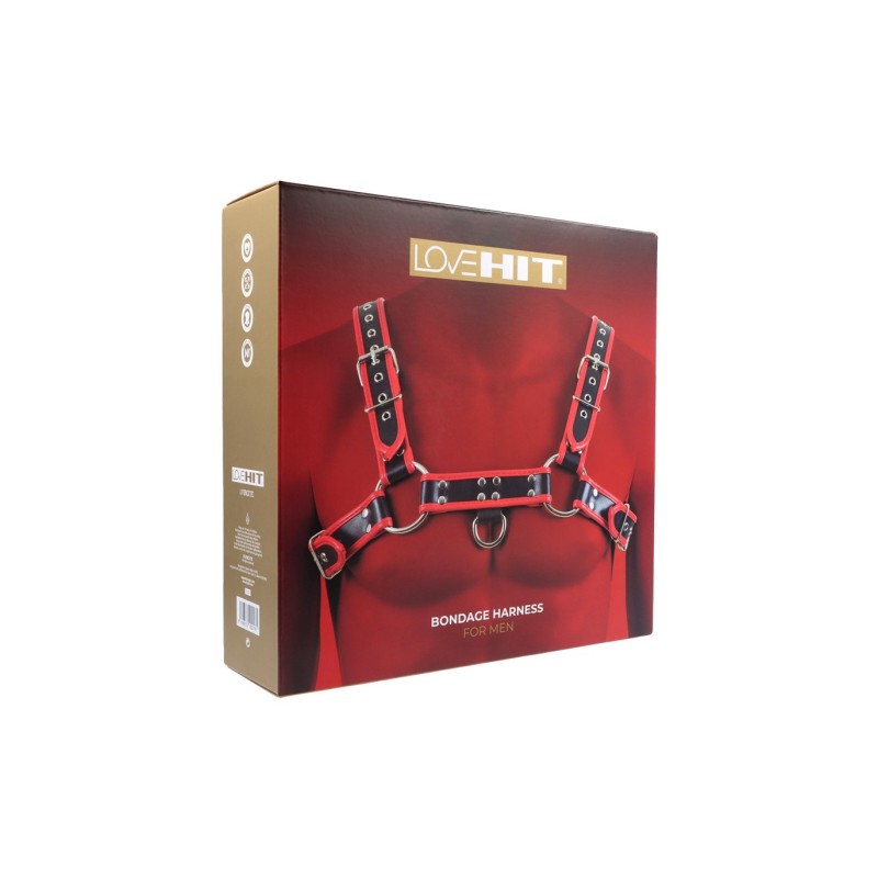 VIRGITE - HARNAIS POITRINE POUR HOMMES - LOVE HIT