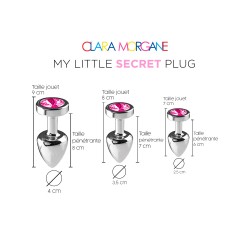 Plug Anal S rose My Little Secret Plug Clara Morgane