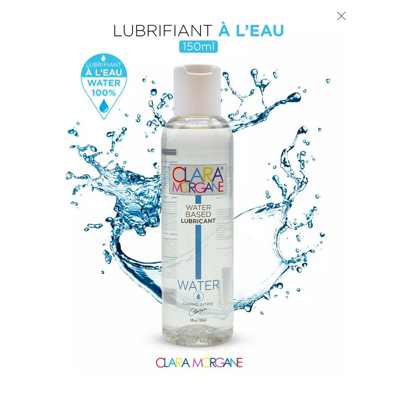 Lubrifiant Eau Neutre 250 mL Clara Morgane