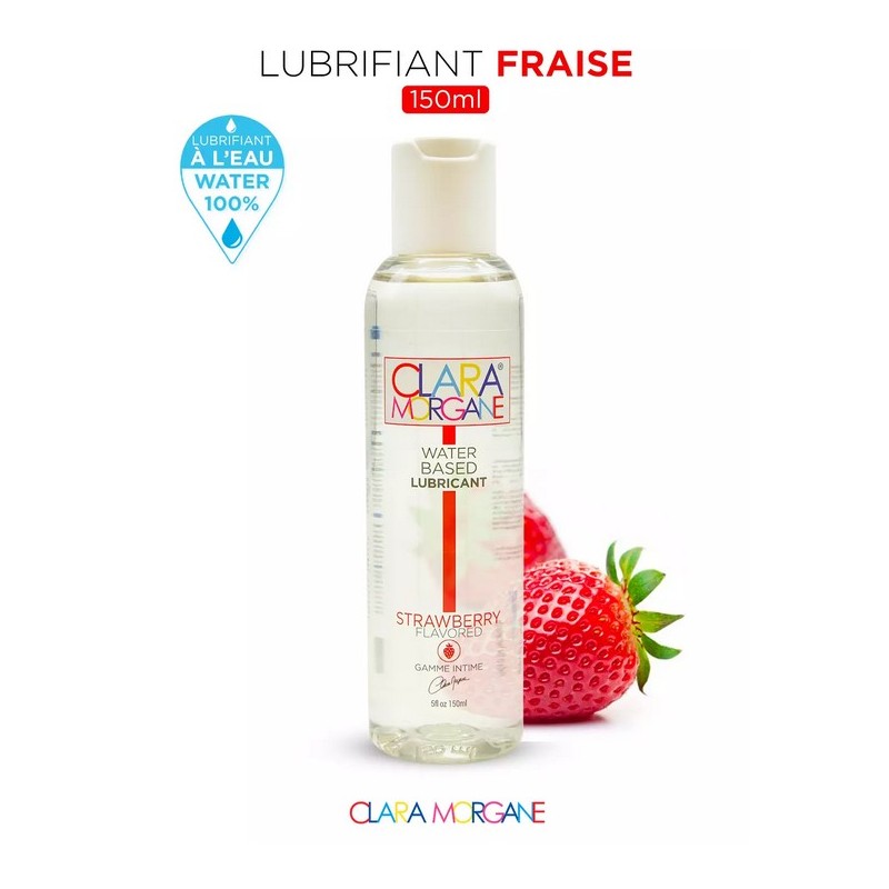 Lubrifiant Fraise 150 mL Clara Morgane