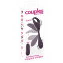 COUPLES CHOICE - VIBROMASSEUR TRIPLE STIMULATION POUR COUPLE