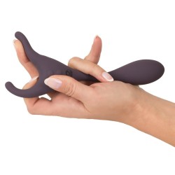 COUPLES CHOICE - VIBROMASSEUR TRIPLE STIMULATION POUR COUPLE