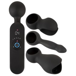 COUPLES CHOICE - VIBROMASSEUR AVEC 3 EMBOUTS - WAND