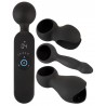COUPLES CHOICE - VIBROMASSEUR AVEC 3 EMBOUTS - WAND