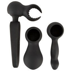 COUPLES CHOICE - VIBROMASSEUR AVEC 3 EMBOUTS - WAND