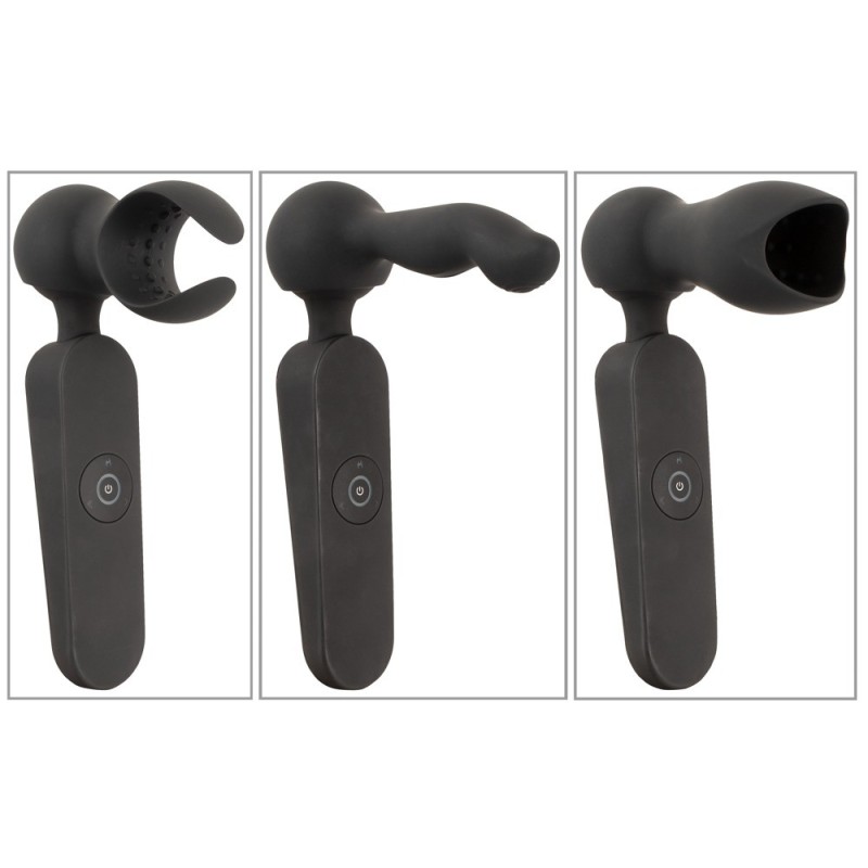 COUPLES CHOICE - VIBROMASSEUR AVEC 3 EMBOUTS - WAND