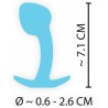 Cuties - MINI PLUG ANAL Courbé