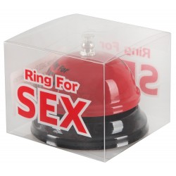Cloche de table rouge