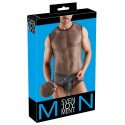 SVENJOYMENT - TEE-SHIRT SEXY NOIR EN RESILLE