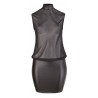 COTTELLI - MINI ROBE NOIRE OUVERTE