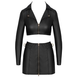 Cottelli - Ensemble veste-top court & mini-jupe - T.M
