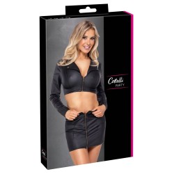 Cottelli - Ensemble veste-top court & mini-jupe - T.M