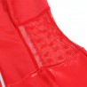 SUBBLIME - ROBE EN CUIR ROUGE - S/M