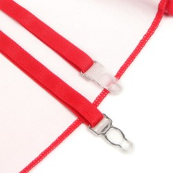 SUBBLIME - ROBE EN CUIR ROUGE - S/M