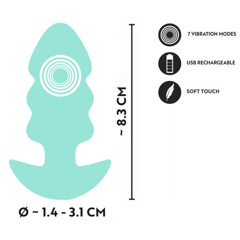 Cuties - MINI Plug ANAL AVEC VIBRATION