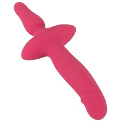 COUPLES CHOICE - VIBROMASSEUR  2en1 + Butt Plug POUR COUPLE