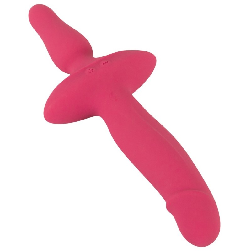 COUPLES CHOICE - VIBROMASSEUR  2en1 + Butt Plug POUR COUPLE