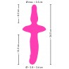 COUPLES CHOICE - VIBROMASSEUR 2en1 + Butt Plug POUR COUPLE