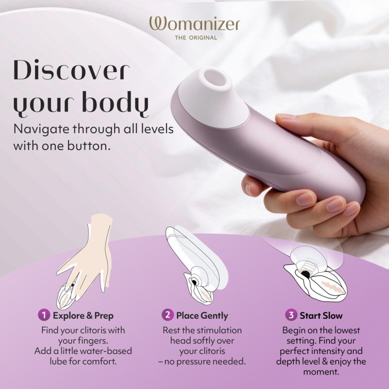 WOMANIZER - Pulsateur Pro silencieux