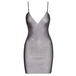 Cottelli - Mini-robe à bretelles scintillantes - T.U