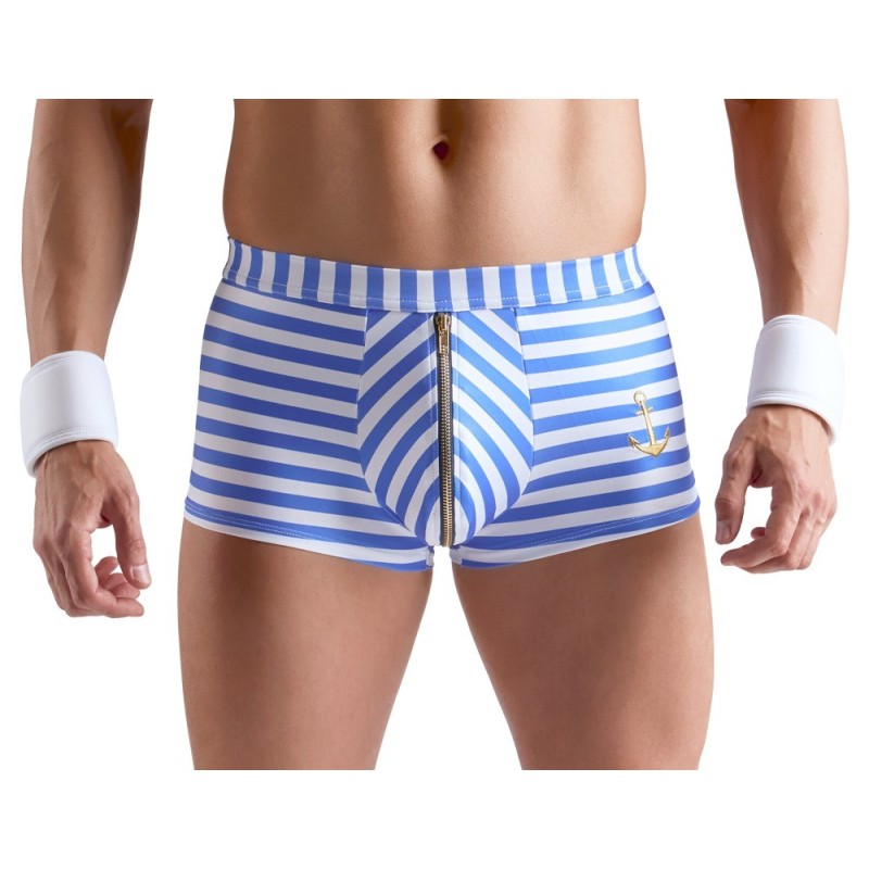 BOXER à rayures - Marin - svenjoyment