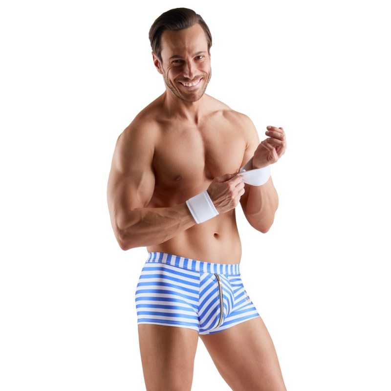 BOXER à rayures - Marin - svenjoyment