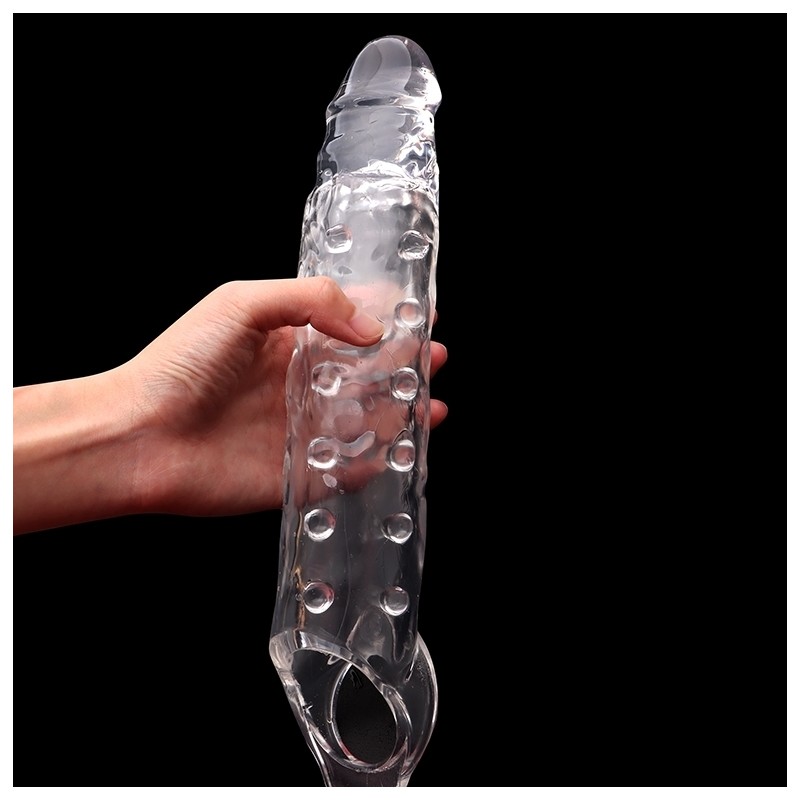 Extend my dick - Gaine de pénis Prolong 22 x 5cm Transparente