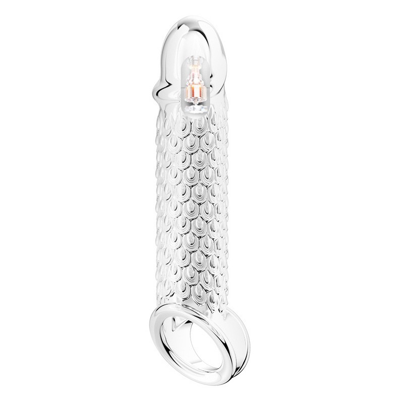 Extend my dick - Gaine pénienne vibrante Mystic Drake 15 x 4cm