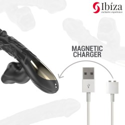 IBIZA - VIBRATEUR ET STIMULATEUR DE CLITORIS AVEC EFFET DE MORDRE ET DE ROTATION