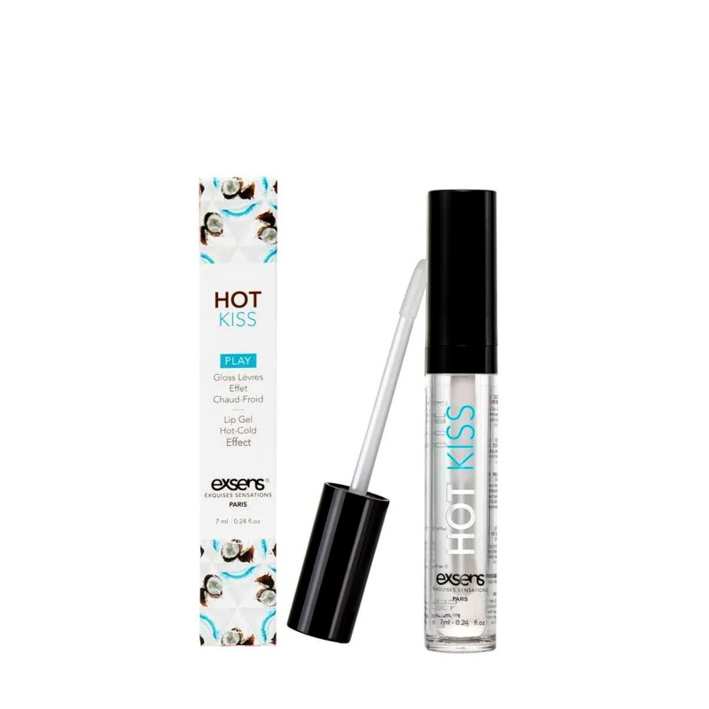 Gloss lèvres effet chaud-froid - Hot Kiss - 7ml -exsens
