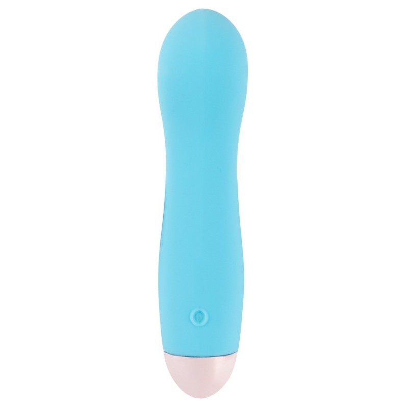 Mini-vibromasseur bleu - cuties