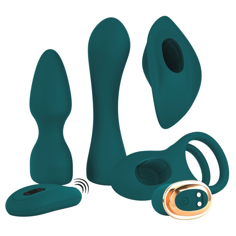 KIT de 5 jouets avec télécommande - RC mini vibrator - Couples choice