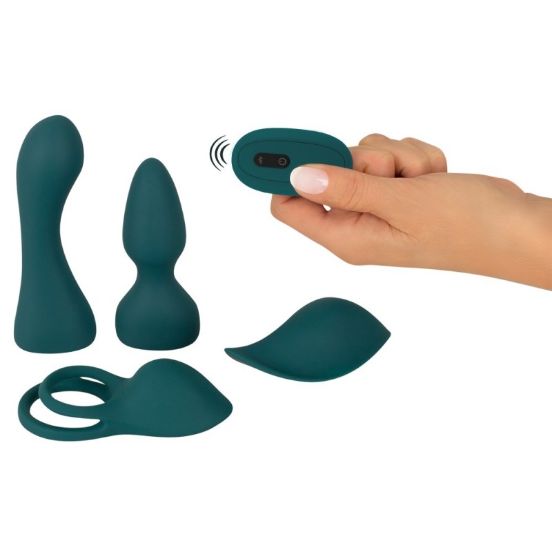 KIT de 5 jouets avec télécommande - RC mini vibrator - Couples choice
