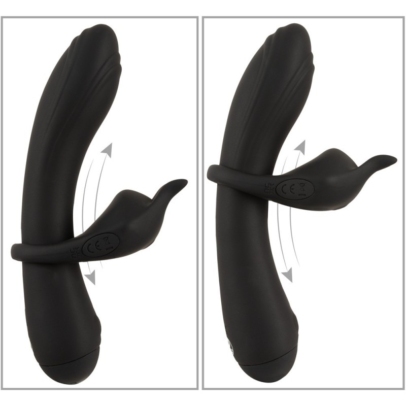 Vibromasseur avec anneau pénien vibrant amovible - Duo vibrator - couples choice
