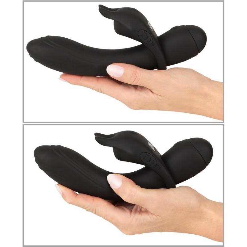 Vibromasseur avec anneau pénien vibrant amovible - Duo vibrator - couples choice