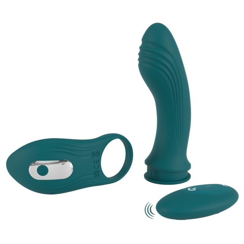 Kit de 3 jouets avec télécommande -Vibromasseur RC 3 en 1-couples choice