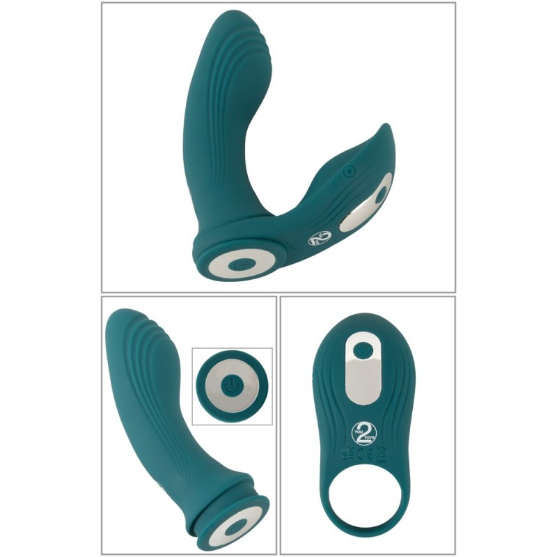 Kit de 3 jouets avec télécommande -Vibromasseur RC 3 en 1-couples choice