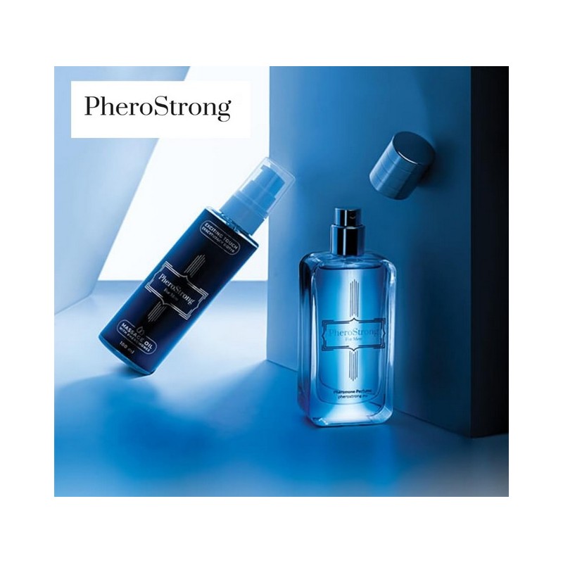 PHEROSTRONG - HUILE DE MASSAGE POUR HOMMES 100 ML