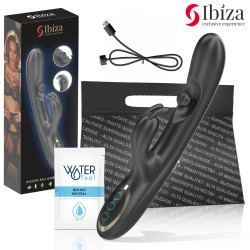 IBIZA - VIBRATEUR RABBIT PUISSANT AVEC PERLE ROULANTE MASSANTE