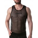 LEADER BORN TO LEAD - Débardeur en mesh Noir XS