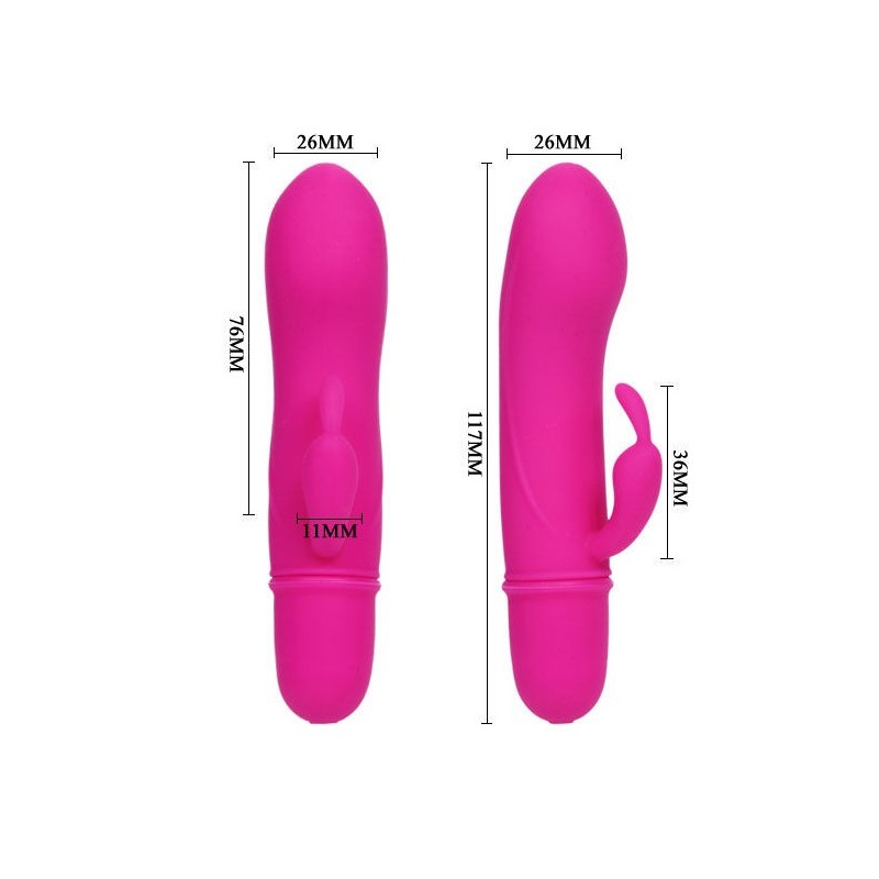 PRETTY LOVE - FLIRTATION VIBRATEUR AVEC LAPIN CÉSAR