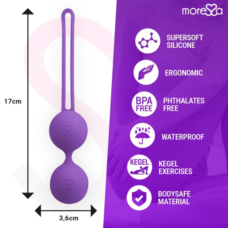 MORESSA - OSIAN TROIS SILICONE LILAS PREMIUM