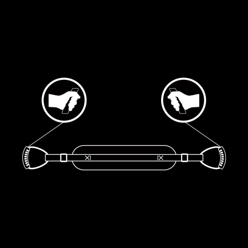 FETISH SUBMISSIVE - HARNAIS STYLE CHIEN AVEC DOUBLURE