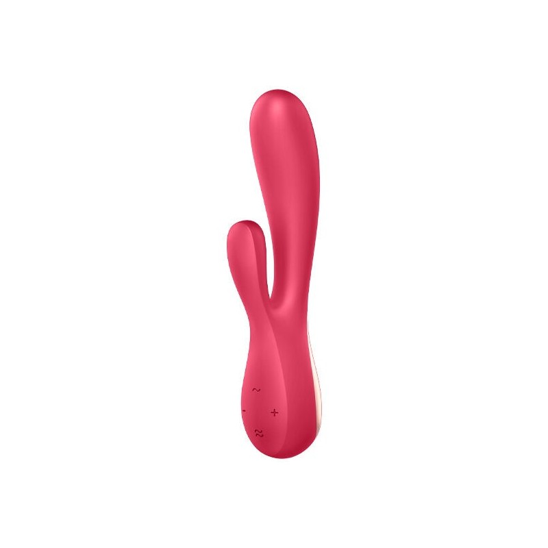 SATISFYER - MONO FLEX ROUGE AVEC APPLICATION