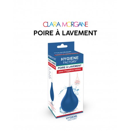 CLARA MORGANE - Poire à lavement bleue