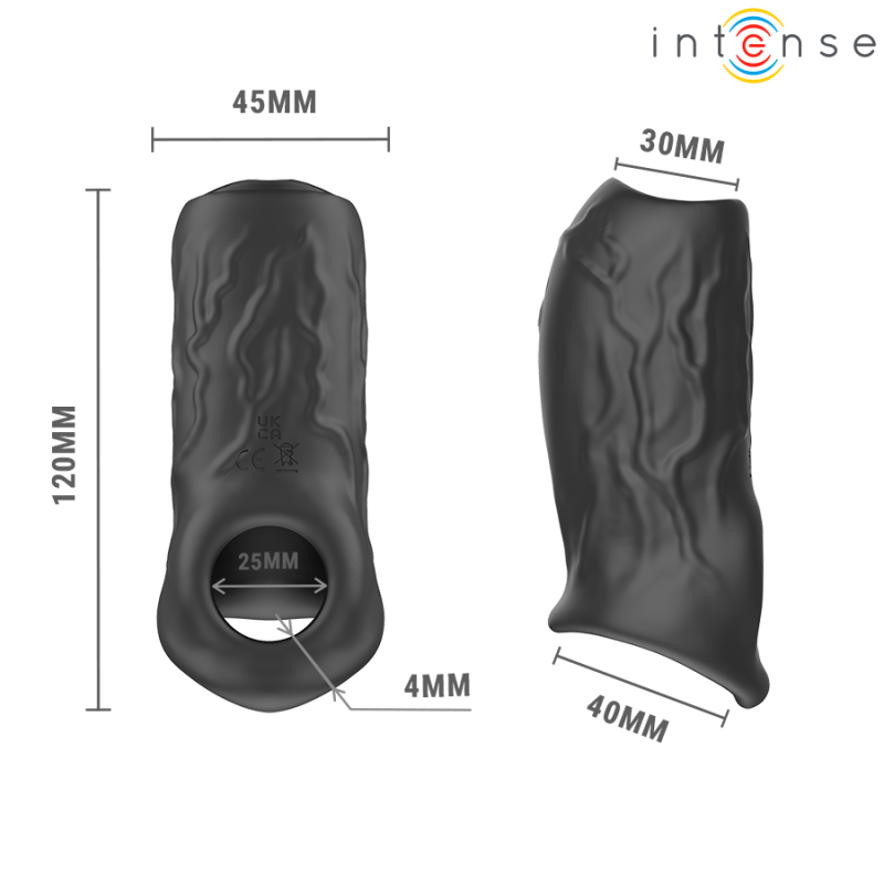 INTENSE - ANNEAU PÉNIS VIBRANT ET RÉGLABLE - SEAN- MODÈLE 13