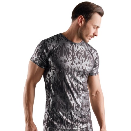 Svenjoyment - T-shirt noir/argent