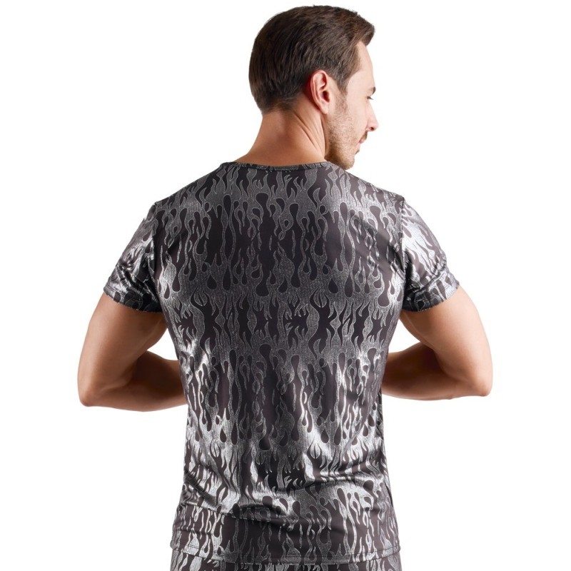 Svenjoyment - T-shirt noir/argent